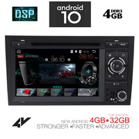 IQ-AN X750_GPS. AUDI  A4 mod. 2002-2008 ANDROID 9