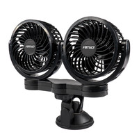 03011/AM ΑΝΕΜΙΣΤΗΡΑΣ ΔΙΠΛΟΣ 24V 2χ4''(10,8cm) ΜΕ ΦΙΣ ΑΝΑΠΤΗΡΑ 2 ΤΑΧΥΤΗΤΩΝ ΜΕ ΒΕΝΤΟΥΖΑ PRO SERIES AMIO ΑΜΙΟ - 1 ΤΕΜ.