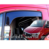 ΑΝΕΜ.31027/VAN VW CRAFTER 2017+ ΖΕΥΓΑΡΙ ΑΝΕΜΟΘΡΑΥΣΤΕΣ ΑΠΟ ΕΥΚΑΜΠΤΟ ΦΙΜΕ ΠΛΑΣΤΙΚΟ HEKO - 2 ΤΕΜ.