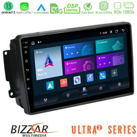 Bizzar Ultra Series Mercedes C/clk/g Class (W203/w209) 8core Android13 8+128gb Navigation Multimedia Tablet 9 u-ul2-Mb0566