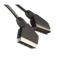 POWERTECH καλώδιο Scart 21pin σε Scart 21pin CAB-S003, 3m, μαύρο