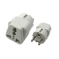 POWERTECH adapter German type σε universal PT-349, CCA
