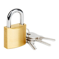 CTECH λουκέτο ασφαλείας με κλειδί CTL-0012, 50mm, μεταλλικό