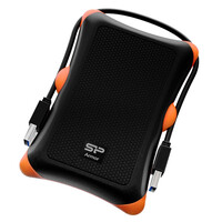 SILICON POWER εξωτερικός HDD Armor A30, 2TB, USB 3.1, μαύρος