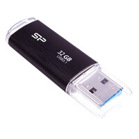 SILICON POWER USB Flash Drive Blaze B02, 32GB, USB 3.2, μαύρο