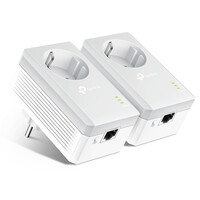 TP-LINK AV600 Passthrough Powerline Starter Kit TL-PA4010P, Ver. 4.0