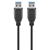 GOOBAY καλώδιο USB 3.0 SuperSpeed 93929, 5 Gbit/s, 3m, μαύρο