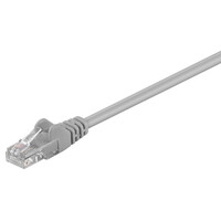 GOOBAY καλώδιο δικτύου 95557, CAT 5e U/UTP, CCA, PVC, 1.5m, γκρι