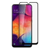 POWERTECH tempered glass 5D TGC-0471, Samsung A20s, full glue, μαύρο