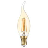 OPTONICA LED λάμπα Candle T35 Filament 1491, 4W, 2500K, E14, 400lm