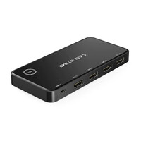 CABLETIME 3 in 1 HDMI 2.0 switch HS4K3 με ασύρματο χειριστήριο, 4K, γκρι