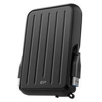 SILICON POWER εξωτερικός HDD Armor A66, 1TB, USB 3.2, μαύρος