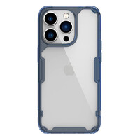 NILLKIN θήκη Nature Pro για Apple iPhone 14 Pro, μπλε & διάφανη