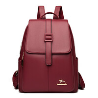 BALIDAISHU γυναικεία τσάντα πλάτης LBAG-0010, κόκκινη