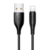 USAMS καλώδιο Lightning σε USB US-SJ266, 10W, 1m, μαύρο
