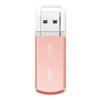 SILICON POWER USB Flash Drive Helios 202, 32GB, USB 3.2, ροζ χρυσό
