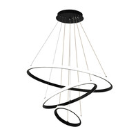 POWERTECH LED φωτιστικό οροφής HLL-0105, 44W, 4000K, 60x60cm, μαύρο