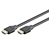 GOOBAY καλώδιο HDMI 2.1 61642, Ethernet, ARC, 8K/60Hz, 48Gbps, 5m, μαύρο