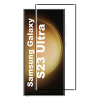 POWERTECH tempered glass 3D TGC-0630 για Samsung S23 Ultra, full glue