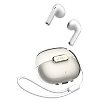 LDNIO earphones με θήκη φόρτισης T03, True Wireless, HiFi, λευκά