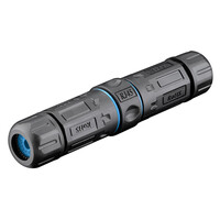 GOOBAY αδιάβροχος σύνδεσμος RJ45 Cat 6A 59582, IP68, μαύρος