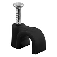 GOOBAY ρόκα στήριξης καλωδίων 64679, 6mm, μαύρο, 100τμχ