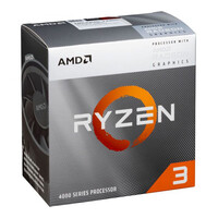 AMD CPU Ryzen 3 4300G, 3.9GHz, 6 Cores, AM4, 6MB, Wraith Stealth cooler