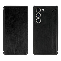 POWERTECH θήκη Razor Leather MOB-1913 για Samsung Galaxy S23 Plus, μαύρη
