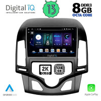 DIGITAL IQ BXD 11231_CPA CLIMA (9inc) MULTIMEDIA TABLET OEM HYUNDAI i30 mod. 2007-2012