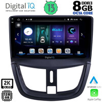 DIGITAL IQ BXD 11507_CPA (9inc) MULTIMEDIA TABLET OEM PEUGEOT 207 mod. 2007&gt;