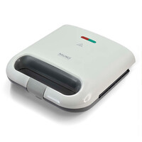 BRUNO τοστιέρα BRN-0164, 2 θέσεων, 800W, αντικολλητικές πλάκες, λευκή