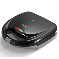 BRUNO τοστιέρα BRN-0167, 2 θέσεων, 800W, αντικολλητικές πλάκες, μαύρη