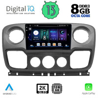 DIGITAL IQ BXD 11463_CPA (10inc) MULTIMEDIA TABLET OEM NISSAN NV400 - OPEL MOVANO - RENAULT MASTER mod. 2010-2020