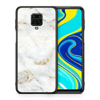 White Gold Marble - Xiaomi Redmi Note 9S / 9 Pro / 9 Pro Max case