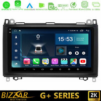 Bizzar g+ Series Mercedes A/b/vito/sprinter Class 8core Android12 6+128gb Navigation Multimedia 9 u-g-Mb0759
