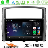 Cadence x Series Mitsubishi Pajero 2008-2009 8core Android12 4+64gb Navigation Multimedia Tablet 9 u-x-Mt0557