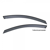 ANEM.DGA14027 MAZDA BT50 2D/4D 2006-2012 / FORD RANGER 2D/4D 2007-2011 ΖΕΥΓΑΡΙ ΜΠΡΟΣΤΙΝΟΙ ΑΝΕΜΟΘΡΑΥΣΤΕΣ ΑΠΟ ΕΥΚΑΜΠΤΟ ΧΥΤΟ ΑΚΡΥΛΙΚΟ ΓΥΑΛΙ  (CAST ACRYLIC GLASS) DGA - 2 ΤΕΜ.