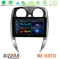 Bizzar m8 Series Nissan Note 2013-2018 8core Android13 4+32gb Navigation Multimedia Tablet 10 u-m8-Ns0481