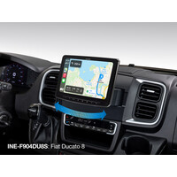 Alpine INE-F904DU8S 9” Floating Navigation Swivel Display for Fiat Ducato 8 featuring Apple CarPlay