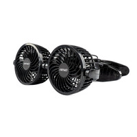 03013/AM ΑΝΕΜΙΣΤΗΡΑΣ ΔΙΠΛΟΣ 24V 2χ4''(10,8cm) ΜΕ ΦΙΣ ΑΝΑΠΤΗΡΑ/2 ΤΑΧΥΤΗΤΩΝ/ ΜΕ ΜΑΝΤΑΛΑΚΙ PRO SERIES ΑΜΙΟ - 1 ΤΕΜ.