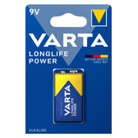 VARTA αλκαλική μπαταρία Longlife Power, 9V, 1τμχ