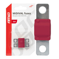 03475/AM ΑΣΦΑΛΕΙΕΣ MIDIVAL 50A AMIO - 2 Τεμ.