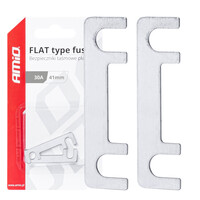 03489/AM ΑΣΦΑΛΕΙΕΣ FLAT 41mm 30A AMIO - 2 Τεμ.