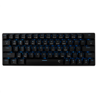 WHITE SHARK WIRELESS/BT/TYPE-C MECHANICAL KEYBOARD RED SWITCH GK-003111 US BLACK