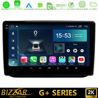Bizzar g+ Series Skoda Fabia 2007-2014 8core Android12 6+128gb Navigation Multimedia Tablet 10 u-g-Sk0486
