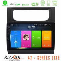 Bizzar 4t Series vw Touran 2011-2015 4core Android12 2+32gb Navigation Multimedia Tablet 10 u-lvb-Vw1000