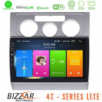 Bizzar 4t Series vw Touran 2003-2011 4core Android12 2+32gb Navigation Multimedia Tablet 10 u-lvb-Vw1001