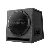 Pioneer TS-WX1210AH 30 cm bass reflex subwoofer with built-in amplifier (1500 W).