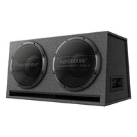 Pioneer TS-WX1220AH 30 cm x 2 bass reflex subwoofer with built-in amplifier (3000 W).