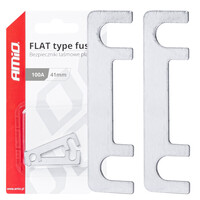 03494/AM ΑΣΦΑΛΕΙΕΣ FLAT 41mm 100A AMIO - 2 Τεμ.